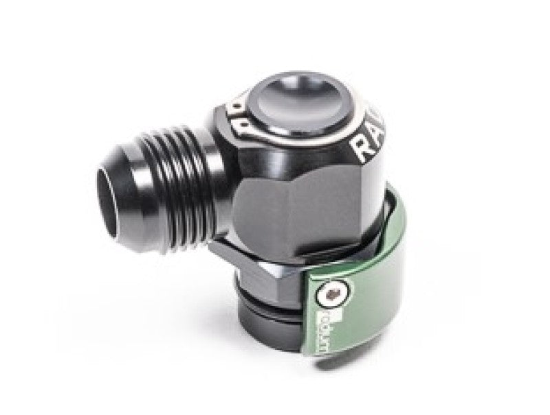 Radium Engineering Radium V2 Quick Connect 19mm Male to 10AN Male 90 Degree