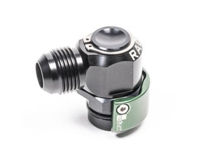 Radium Engineering Radium V2 Quick Connect 19mm Male to 10AN Male 90 Degree