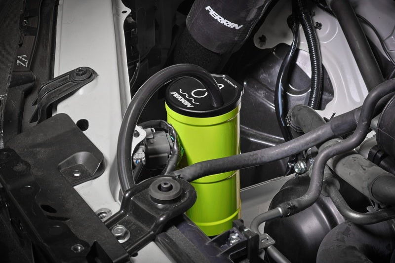 Perrin Performance PERRIN 02-26 Subaru WRX / 04-21 STI / 13-26 BRZ/GR86/FRS/86 Coolant Overflow Tank - Neon Yellow