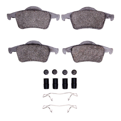 R1 Concepts R1 99-09 Volvo S70 Rear Optimum OE Pads & Hardware Kit