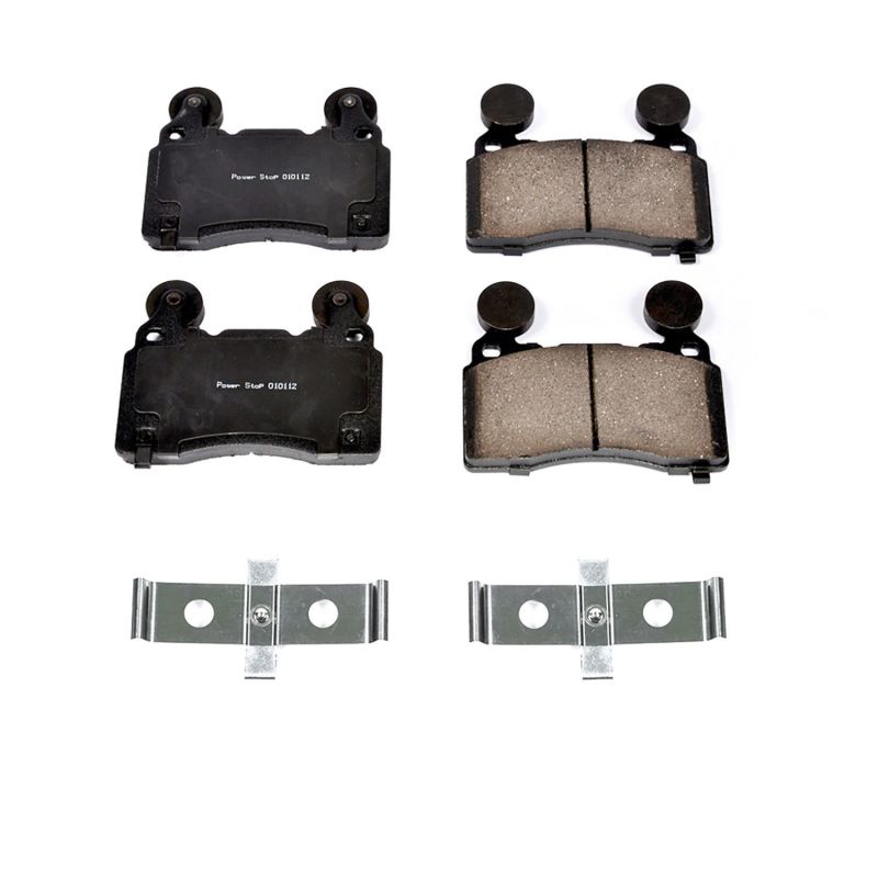 PowerStop Power Stop 16-18 Cadillac CT6 Front Z17 Evolution Ceramic Brake Pads w/Hardware