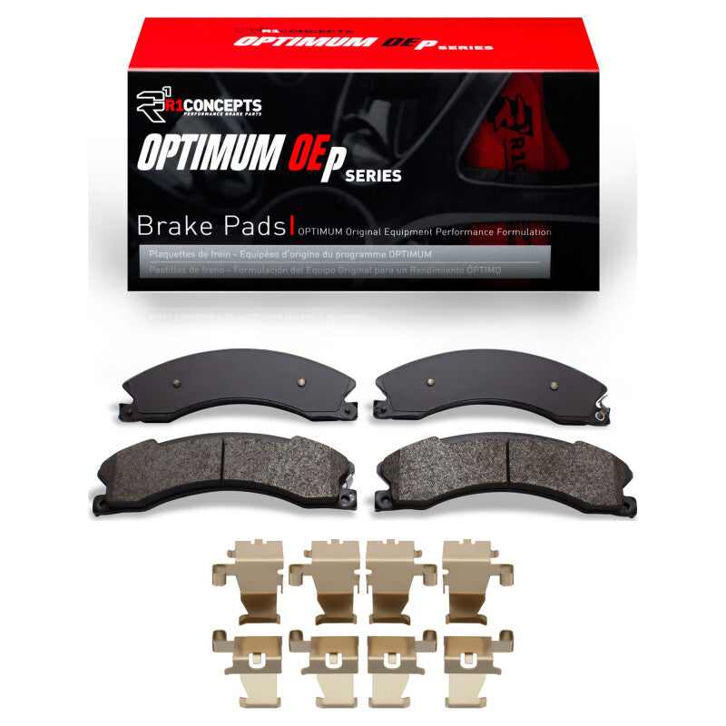 R1 Concepts R1 2009-2024 Chevrolet Suburban 3500 HD Front/Rear R1 Optimum OE Pads & Hardware Kit