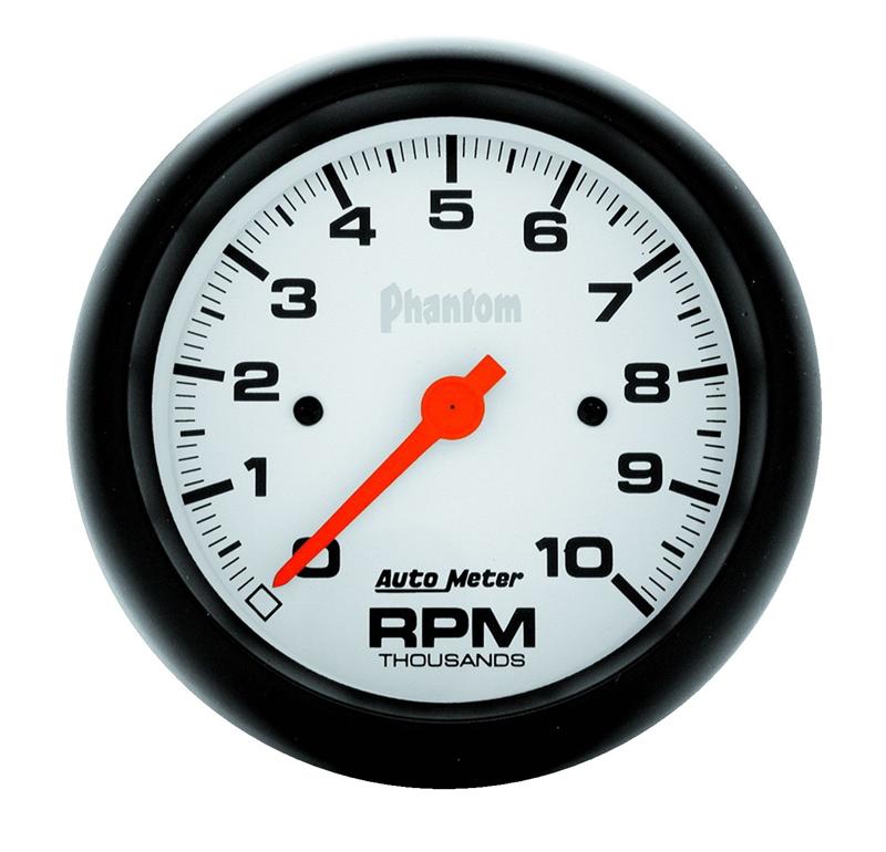 Autometer Phantom 2 1/16in 240 ohm to 33 ohm Electric Fuel Level Gauge