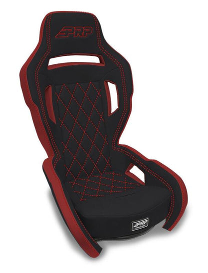 PRP Seats PRP Contour UTV Suspension Seat -Black and Red
