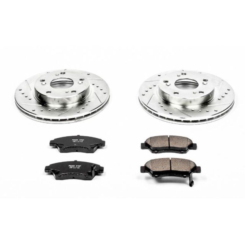 PowerStop Power Stop 02-06 Acura RSX Front Z23 Evolution Sport Brake Kit