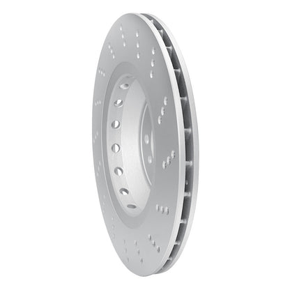 DFC 20-25 BMW X3 Left Rear Drilled Hi-Carbon Alloy Geomet Coated Rotor