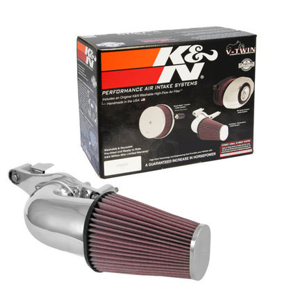 K&N Engineering K&N 2017 Harley-Davidson H/D Touring Models AirCharger Performance Intake - Chrome