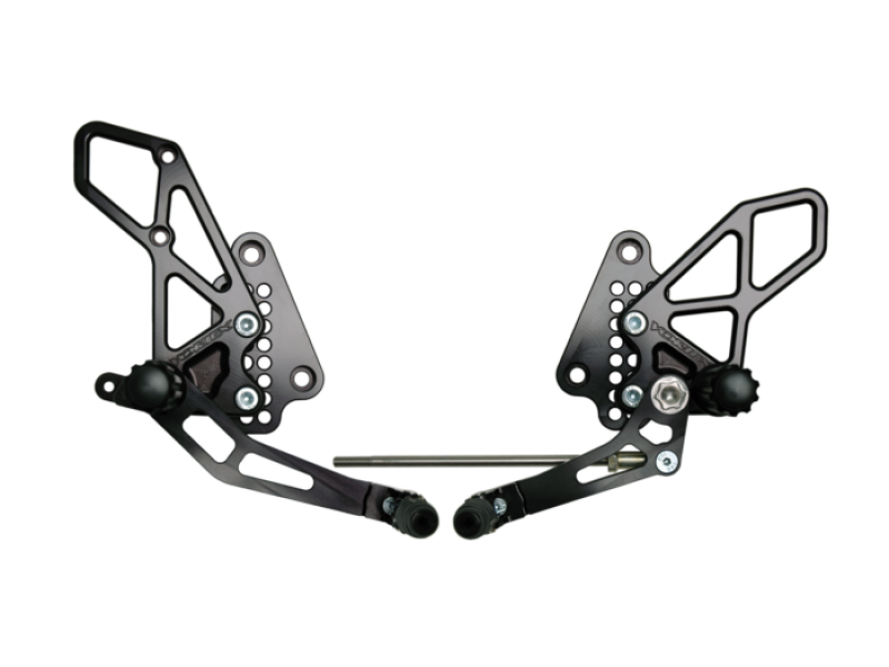 Vortex Racing 99-21 Suzuki GSX-R1300 R Hayabusa Rear Set- Black