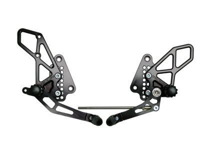 Vortex Racing 99-21 Suzuki GSX-R1300 R Hayabusa Rear Set- Black
