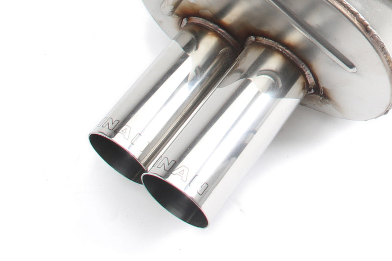 Dinan 01-06 BMW 325ci/325i/330ci/330i (E46) Free Flow Axleback Exhaust - Polished Tips