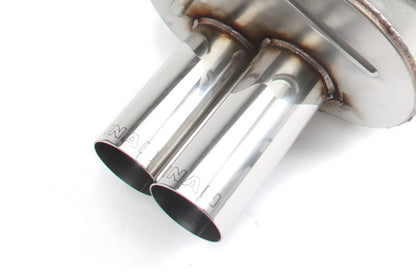 Dinan 01-06 BMW 325ci/325i/330ci/330i (E46) Free Flow Axleback Exhaust - Polished Tips