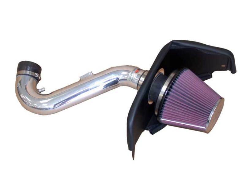 K&N Engineering K&N 05-09 Ford Mustang V6 4.0L  Polished Typhoon Short Ram Intake
