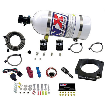 Nitrous Express 15-17 Ford Mustang GT350 5.2L Nitrous Plate Kit w/15lb Bottle