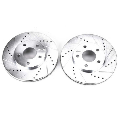 PowerStop Power Stop 06-11 Chevrolet HHR Front Evolution Drilled & Slotted Rotors - Pair