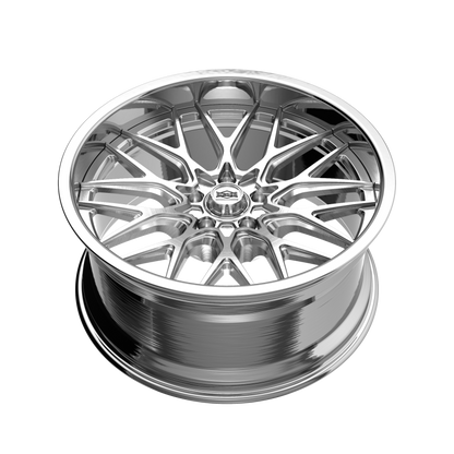 Ridler Wheels Ridler 681 22x10.5 / 5x127 BP / 10mm Offset / 83.82mm Hub Brushed w/ Polished Lip Wheel