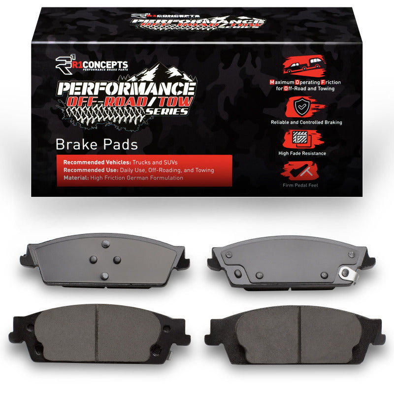 R1 Concepts R1 07-20 GMC Yukon Xl Rear Off-Road/Tow Brake Pads