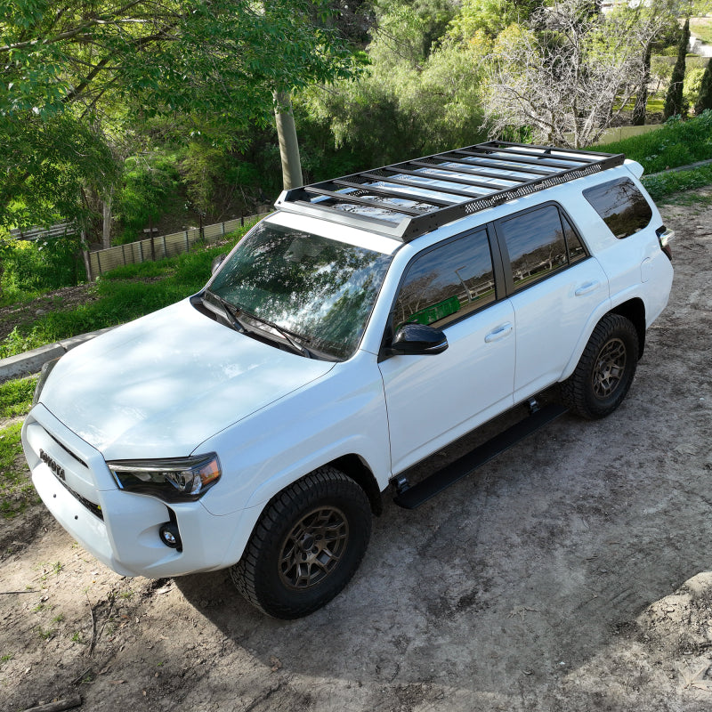 Go Rhino 10-23 Toyota 4Runner Ceros Low Profile Roof Rack - Tex. Blk