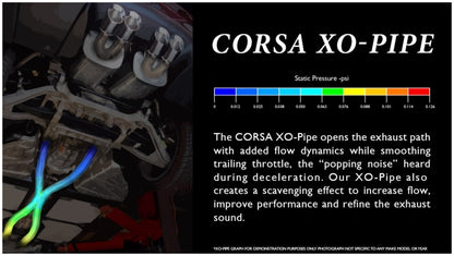 CORSA Performance Corsa 2009-2013 Chevrolet Corvette C6 6.2L V8 XO Pipe Exhaust