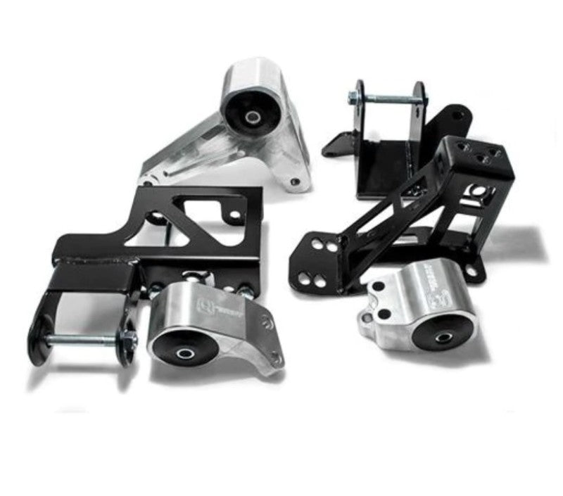 Innovative Mounts Innovative 92-95 Civic K-Series Black Aluminum Mounts 95A Bushings (Not K24 Trans)