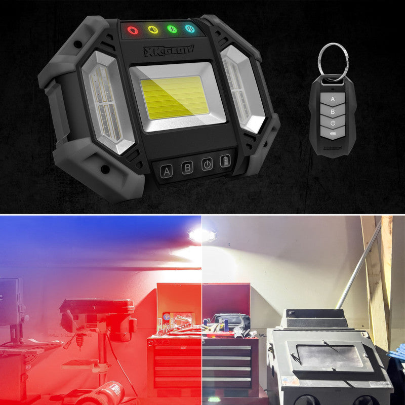 XKGLOW XK Glow XKdefender 7 Mode Work & Security Light w/ Remote