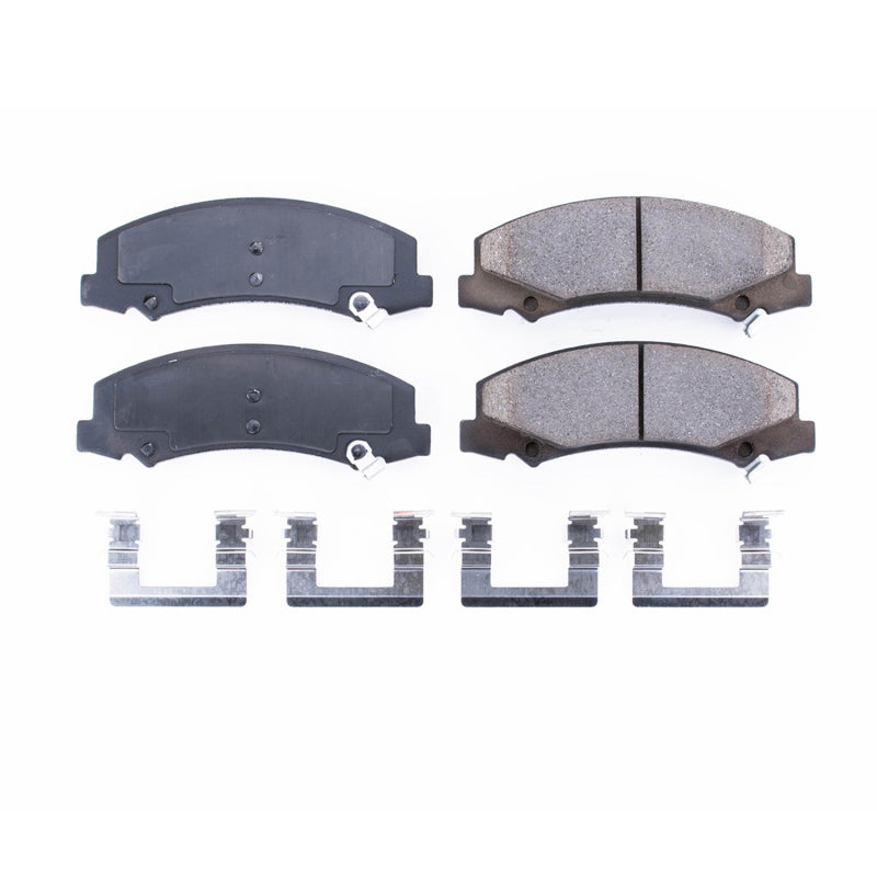 PowerStop Power Stop 08-09 Buick Allure Front Z17 Evolution Ceramic Brake Pads w/Hardware
