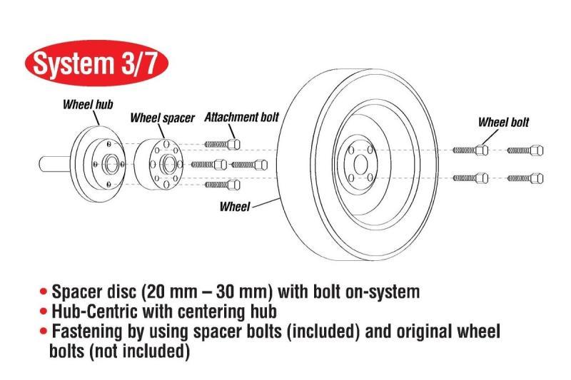 Eibach Pro-Spacer 20mm Spacer / Bolt Pattern 5x114.3 / Hub Center 60 for 06-15 Lexus IS350