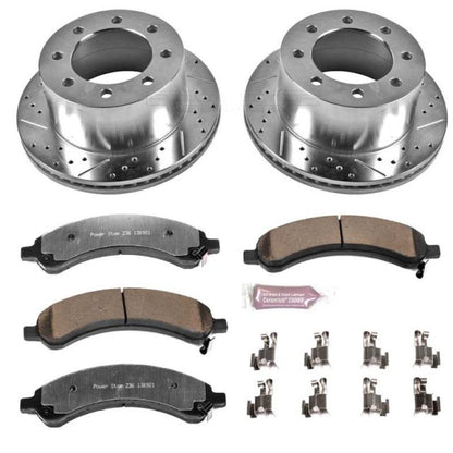 PowerStop Power Stop 03-08 Chevrolet Express 3500 Rear Z36 Truck & Tow Brake Kit