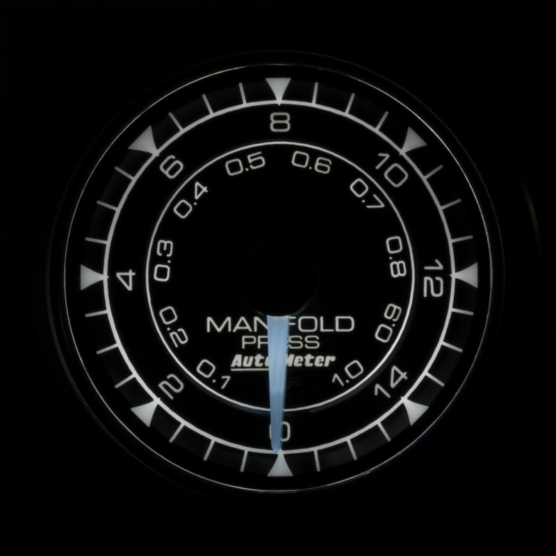 Autometer Chrono 2-1/16in 15PSI Manifold Pressure Gauge