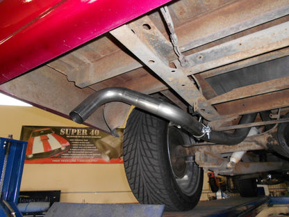 Flowmaster 67-72 GM C10/C15 American Thunder Crossmember-Back Exhaust System
