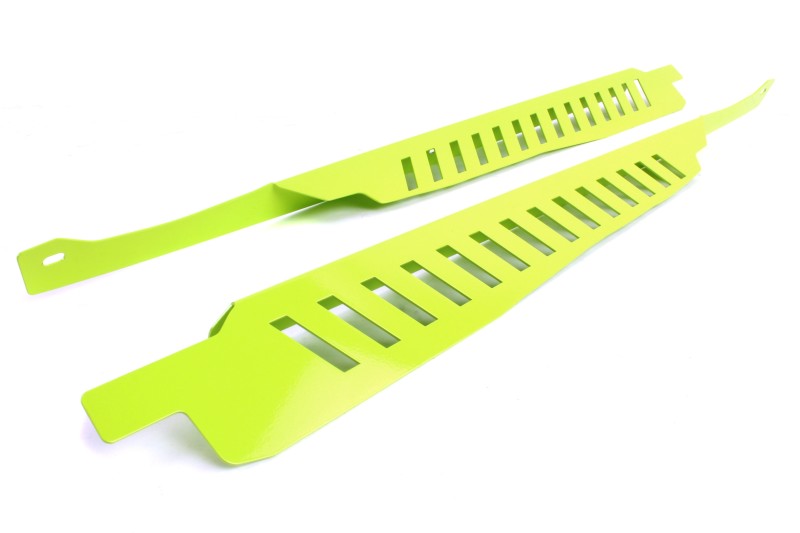 Perrin Performance PERRIN 08-14 Subaru WRX/STI / 08-11 Impreza Fender Shroud Set - Neon Yellow