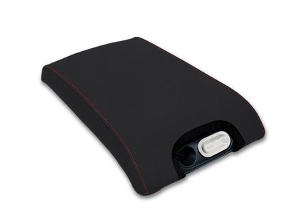 PRP Seats PRP 10-14 Ford Raptor Center Console Cover - Black with Red Stitch