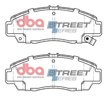 DBA 00-13 Honda Odyssey Street Series Brake Pad Set