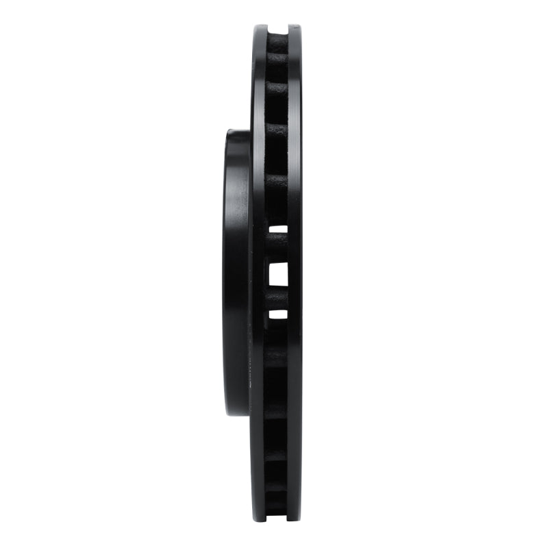 R1 Concepts R1 96-00 Chrysler Town & Country Front Left Drilled & Slotted Black Brake Rotor