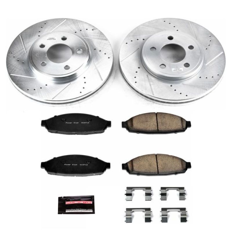 PowerStop Power Stop 03-11 Ford Crown Victoria Front Z23 Evolution Sport Brake Kit