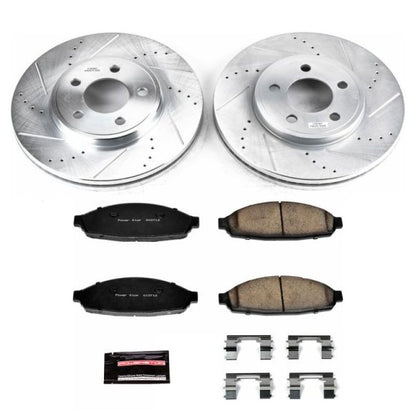 PowerStop Power Stop 03-11 Ford Crown Victoria Front Z23 Evolution Sport Brake Kit