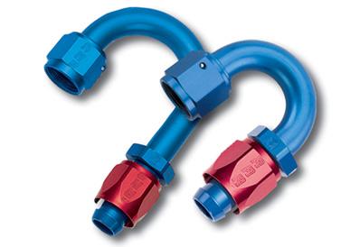 Russell Performance -6 AN Twist-Lok 90 Degree Hose End (Black)