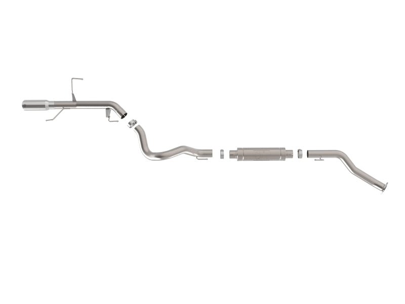 aFe Vulcan Series 3in 304 Cat-Back Exhaust System w/Polish Tip Toyota Land Cruiser 22-26 V6-3.3L(td)