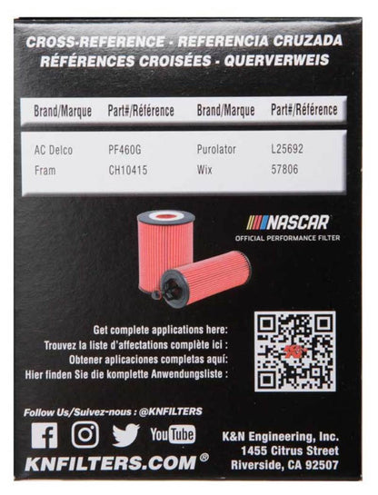 K&N Engineering K&N Oil Filter OIL FILTER AUTOMOTIVE
