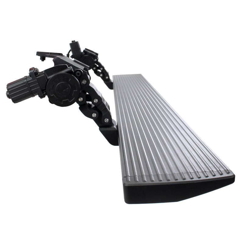 Go Rhino RealTruck 19-25 Chevy Silverado 1500 CC 4dr VoltStep Electric Running Board Kit - Tex. Blk