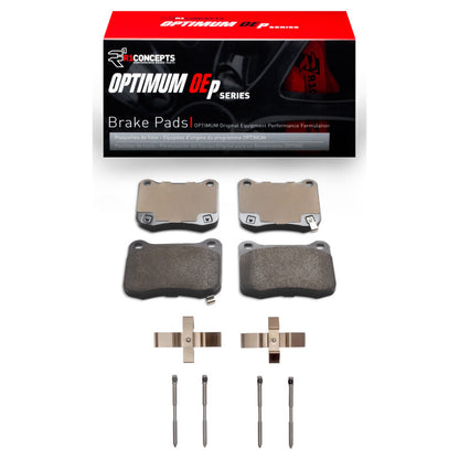 R1 Concepts R1 08-14 Lexus IS F Rear Optimum OE Pads & Hardware Kit