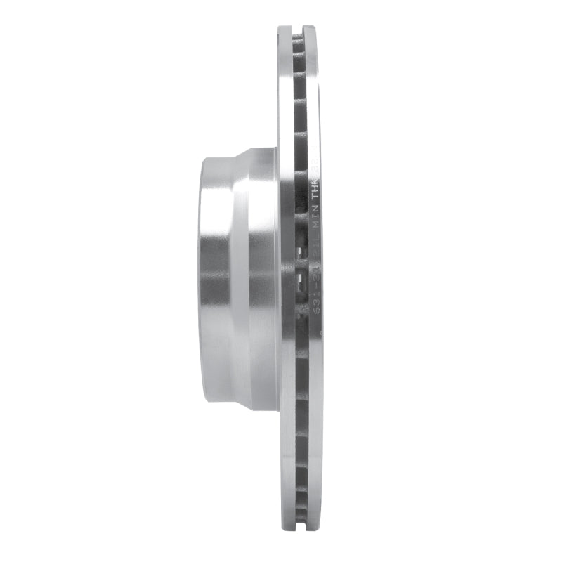 R1 Concepts R1 12-18 BMW 328I Front Left Drilled & Slotted Silver Brake Rotor