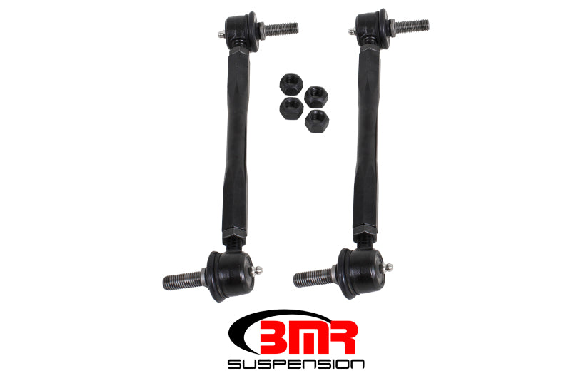 BMR Suspension BMR 05-14 S197 Mustang Front Sway Bar End Link Kit - Black