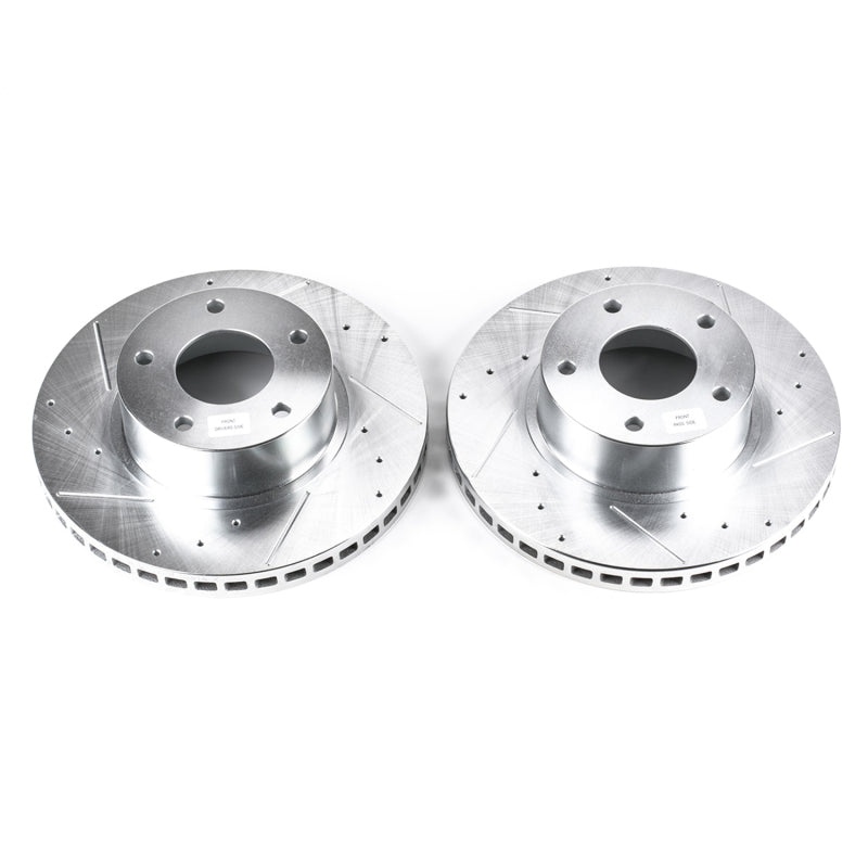 PowerStop Power Stop 2004 Pontiac GTO Front Evolution Drilled & Slotted Rotors - Pair
