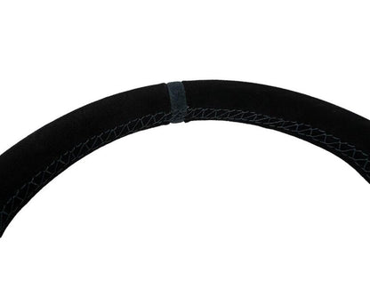 PRP Seats PRP Comp-R D-Shape Suede Steering Wheel - Blue