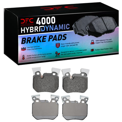 DFC 06-13 BMW 330I Rear 4000 Hybridynamic Brake Pads