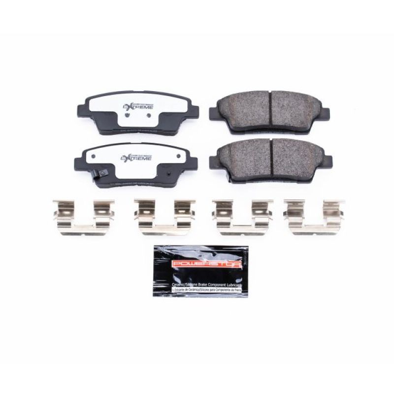 PowerStop Power Stop 17-19 Genesis G80 Rear Z26 Extreme Street Brake Pads w/Hardware