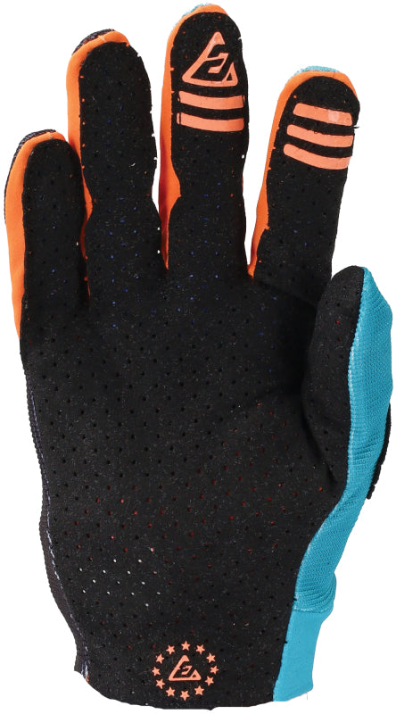 Answer Aerlite Nitro Gloves Black/Astana/Hyper Orange Youth - XS