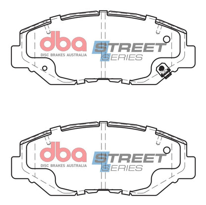 DBA 13-15 Acura ILX 2.0L (280mm Front Rotor Excl Hybrid) Street Series Front Brake Pads