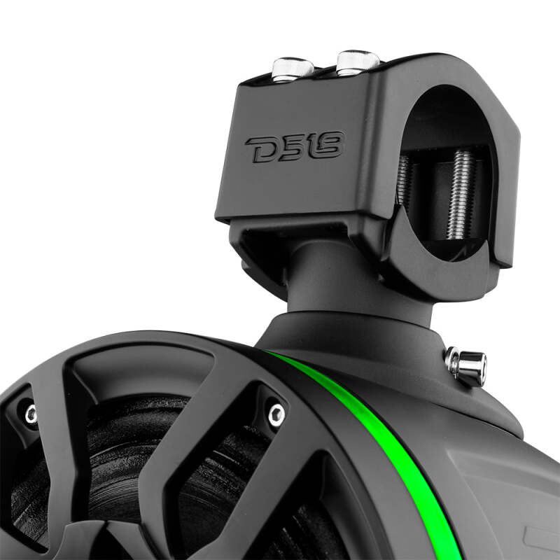 DS18 Marine And Powersports 8in 250 Watts RMS RGB LED Lights PRO-HY8.4B Incl Cover Included Black
