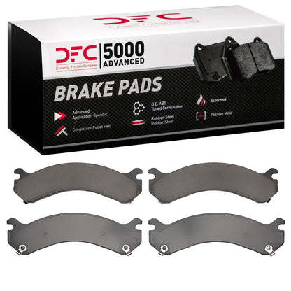 DFC 01-10 Chevrolet Silverado 3500 Rear 5000 Advanced Ceramic Brake Pads